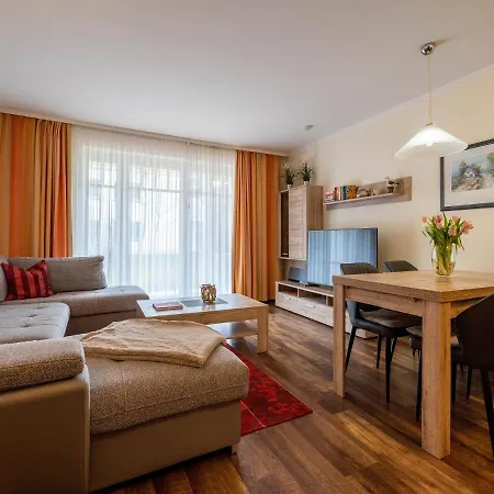 Duenenpark - Komfortplus Mit 1 Schlafzimmer Und Terrasse Im Erdgeschoss 221 アパート *